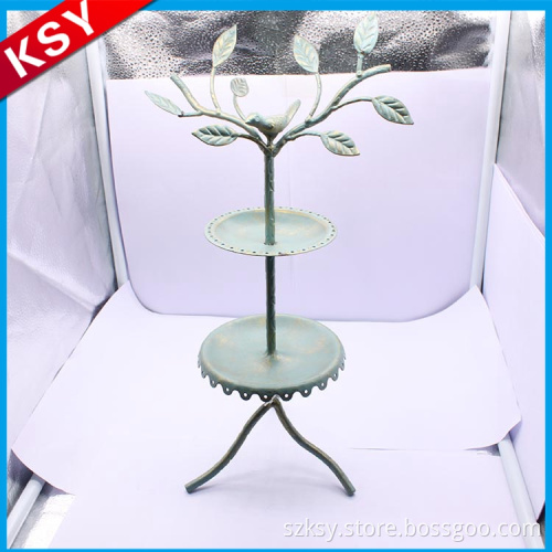 Promotional Price Volume Manufacture Metal Handmade Small Crown Iron Tree Decorations Sculpture